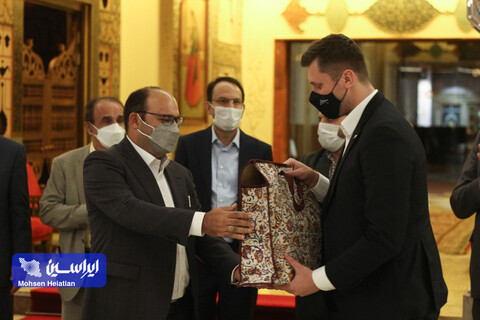 دیدار مدیران فولاد مبارکه و باشگاه سپاهان با مدیران باشگاه زنیت‌ سنت‌ پترزبورگ روسیه
