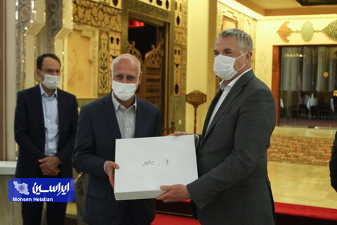 دیدار مدیران فولاد مبارکه و باشگاه سپاهان با مدیران باشگاه زنیت‌ سنت‌ پترزبورگ روسیه