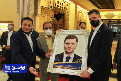 دیدار مدیران فولاد مبارکه و باشگاه سپاهان با مدیران باشگاه زنیت‌ سنت‌ پترزبورگ روسیه