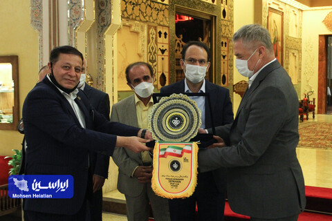 دیدار مدیران فولاد مبارکه و باشگاه سپاهان با مدیران باشگاه زنیت‌ سنت‌ پترزبورگ روسیه