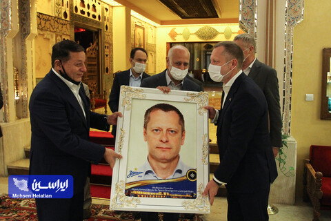 دیدار مدیران فولاد مبارکه و باشگاه سپاهان با مدیران باشگاه زنیت‌ سنت‌ پترزبورگ روسیه