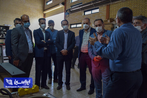بازدید و هم اندیشی مدیران فولاد مبارکه از شهرک علمی تحقیقاتی اصفهان