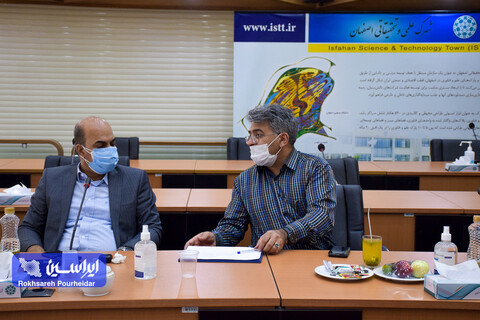 بازدید و هم اندیشی مدیران فولاد مبارکه از شهرک علمی تحقیقاتی اصفهان