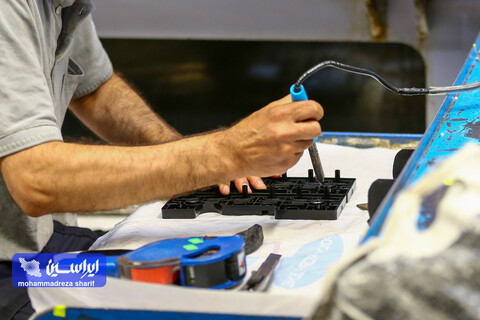 خط تولید شرکت برنا باتری