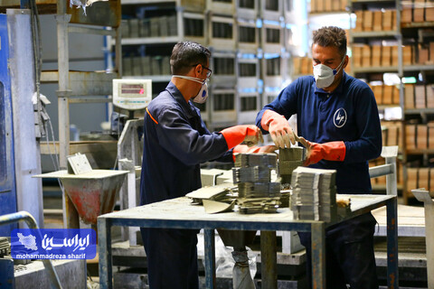 خط تولید شرکت برنا باتری