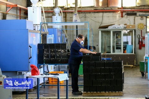 خط تولید شرکت برنا باتری