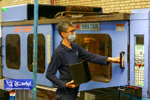 خط تولید شرکت برنا باتری