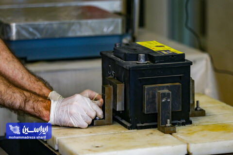 خط تولید شرکت برنا باتری