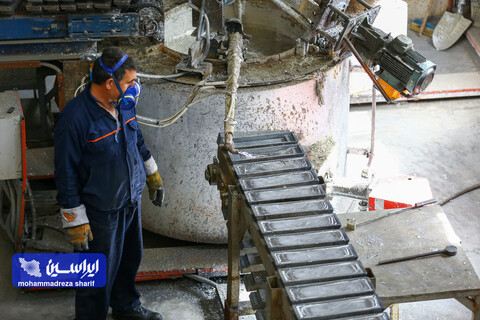 خط تولید شرکت برنا باتری