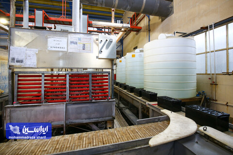 خط تولید شرکت برنا باتری