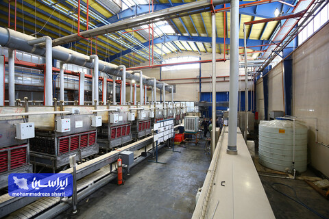 خط تولید شرکت برنا باتری