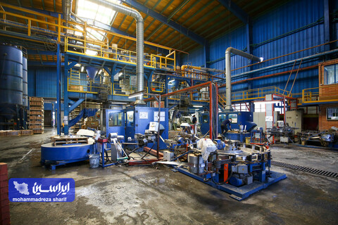 خط تولید شرکت برنا باتری