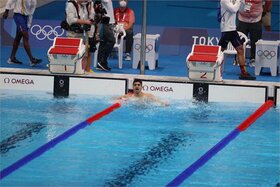 عدم صعود شناگر ایرانی به مرحله نیمه نهایی
