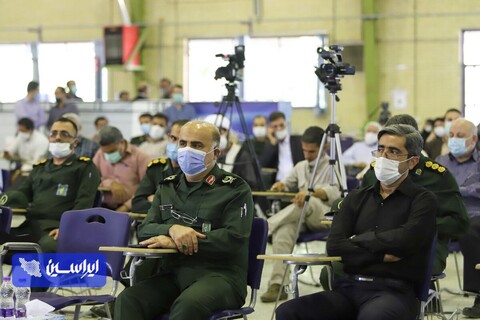 آئین افتتاح ایستگاه واکسیناسیون شرق اصفهان در دانشگاه آزاد اسلامی واحد اصفهان