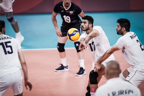 تیم ملی والیبال ایران برابر کانادا المپیک توکیو