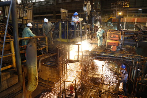 کارگران فولاد