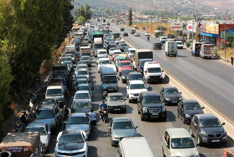 خودرو لبنان کمبود سوخت