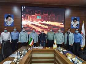 اجرای طرح عظیم ماشین ریخته گری اسلب عریض در فولاد خوزستان