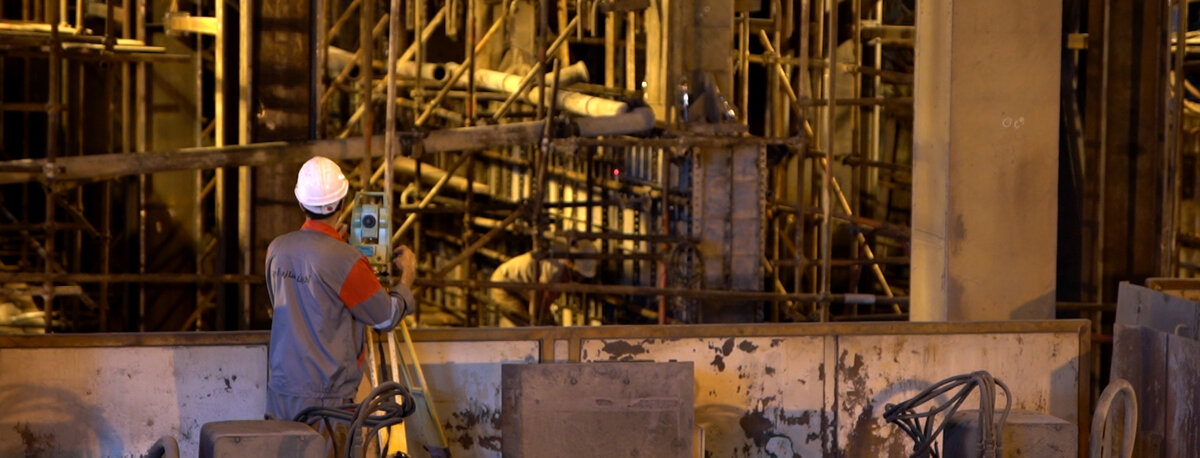 بازسازی، ترمیم، مقاوم‌سازی و آب‌بندی دیواره‌های بتنی ماشین ۵ ریخته‌گری