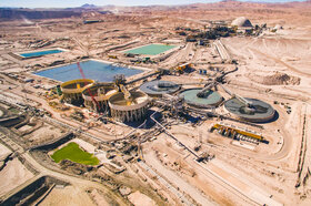تولید بیش از ۳.۲ میلیون تن فلزسرخ در شیلی؛ افت و خیز تولید در معادن بزرگ
