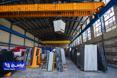 اصفهان رتبه نخست تولید و فرآوری سنگ در ایران