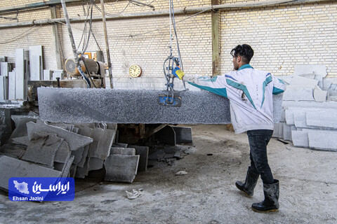 اصفهان رتبه نخست تولید و فرآوری سنگ در ایران