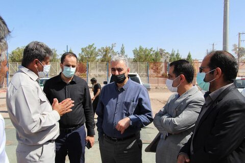 سعدمحمدی از باشگاه شهدای صنعت مس رفسنجان بازدید کرد