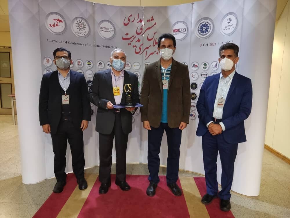 مدیرعامل فولاد خوزستان مورد تقدیر قرار گرفت
