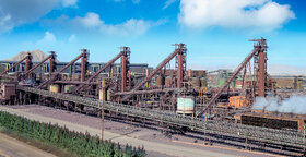 واحد احیا مستقیم فولاد مبارکه بزرگ‌ترین تولیدکننده آهن اسفنجی در دنیا
