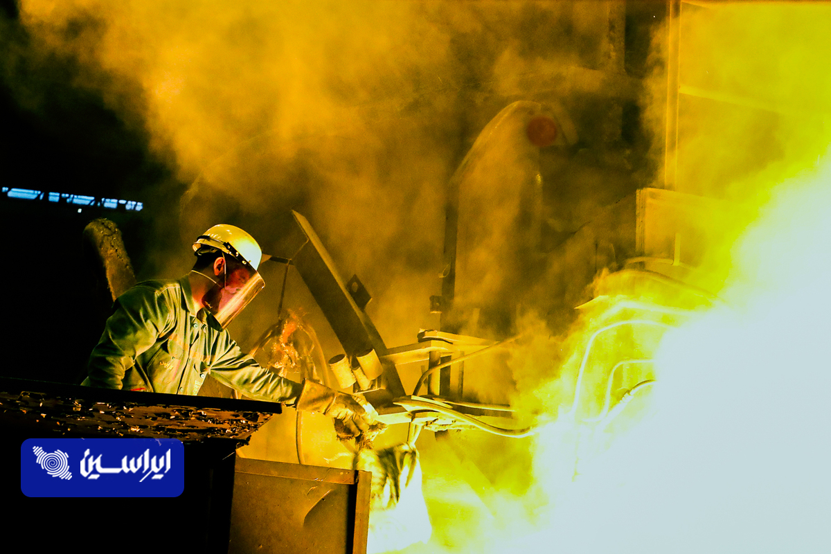 افزایش تولید کل محصولات فولادی در ۸ماهه نخست سال جاری