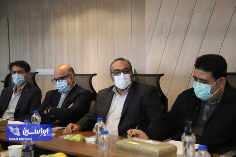 دیدار مدیرعامل ایران‌خودرو و مدیرعامل فولاد مبارکه
