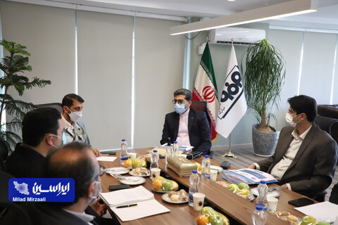 دیدار مدیرعامل ایران‌خودرو و مدیرعامل فولاد مبارکه