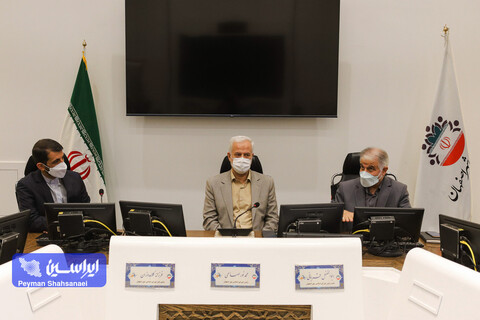 دیدار مدیرعامل فولاد مبارکه با شهردار اصفهان و رئیس شورای اسلامی شهر اصفهان