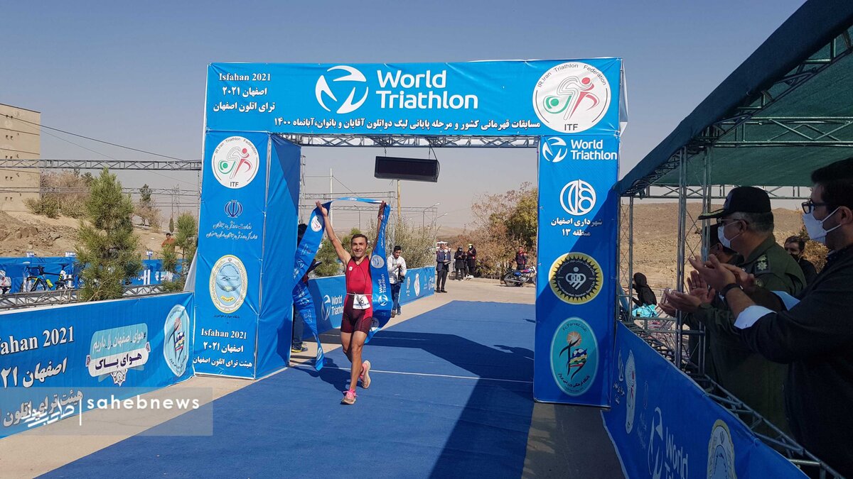 اصفهان در جایگاه دوم لیگ دواتلون کشور قرار گرفت 