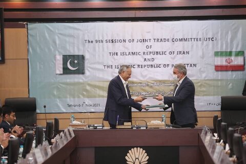 وزیر صمت در اختتامیه نهمین اجلاس کمیته مشترک تجاری ایران و پاکستان