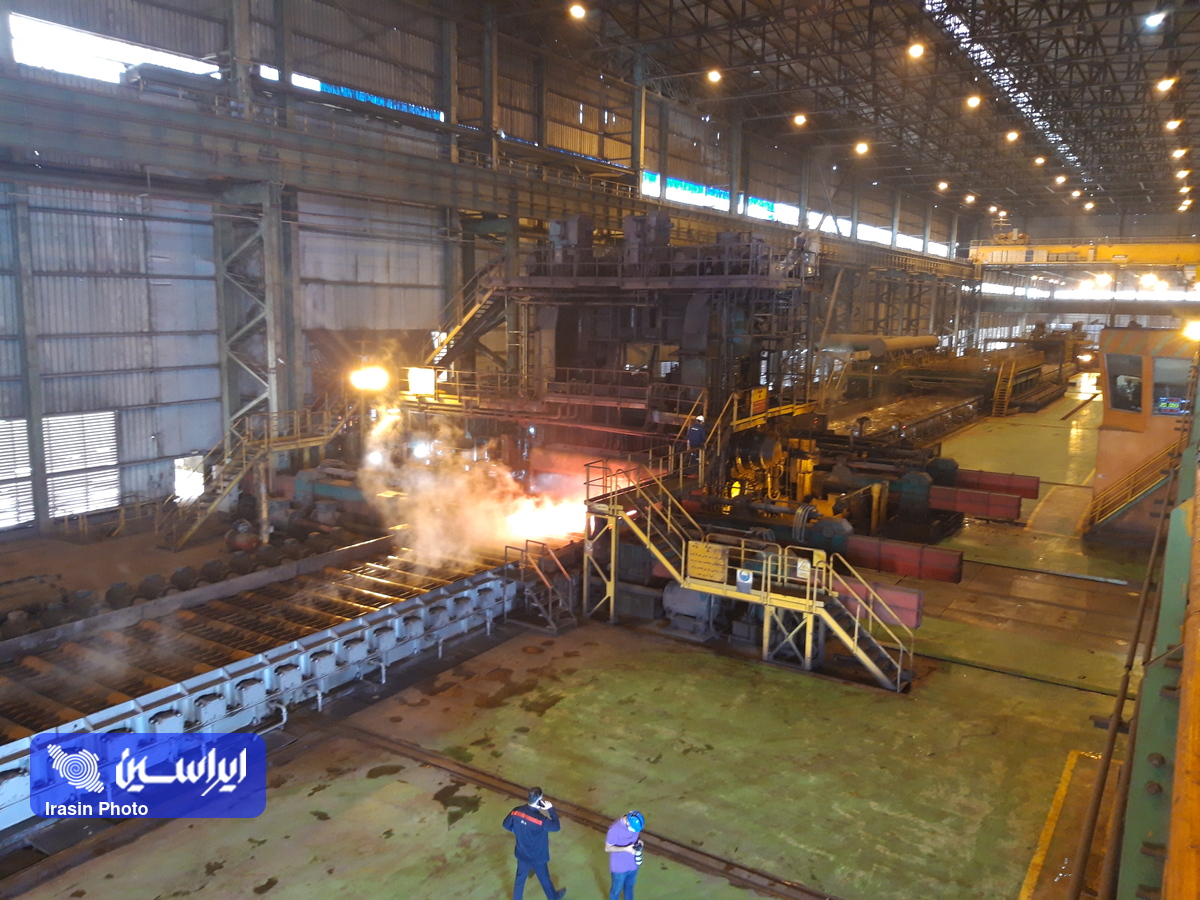 تختال گرید X80 فولاد مبارکه با موفقیت‌آمیز در فولاد اکسین خوزستان نورد شد