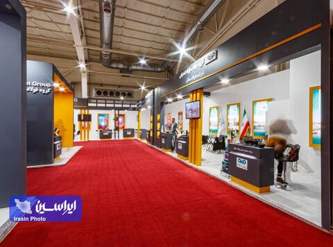 غرفه گروه فولاد مبارکه در هجدهمین نمایشگاه بین‌المللی متالورژی(ایران‌متافو)