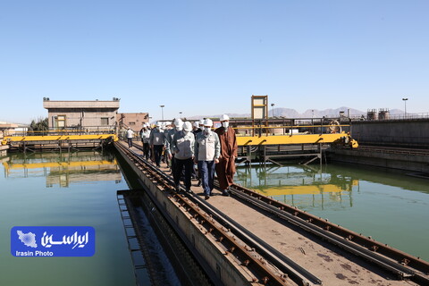 بازدید نماینده خمینی‌شهر در مجلس شورای اسلامی از فولاد مبارکه