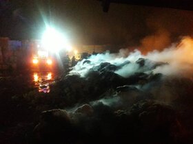آخرین وضعیت آتش‌سوزی کارخانه ریسندگی مورچه‌خورت