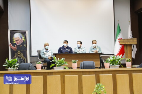 بازدید مدیرعامل و معاونین شرکت فولاد مبارکه از فولاد سبا