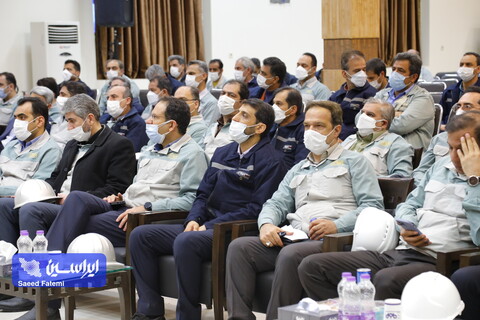 بازدید مدیرعامل و معاونین شرکت فولاد مبارکه از فولاد سبا