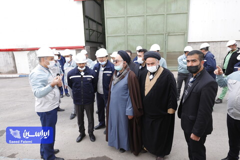 بازدید نماینده مردم اصفهان در مجلس خبرگان رهبری از شرکت فولاد مبارکه