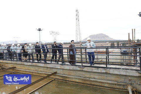 بازدید نماینده مردم اصفهان در مجلس خبرگان رهبری از شرکت فولاد مبارکه