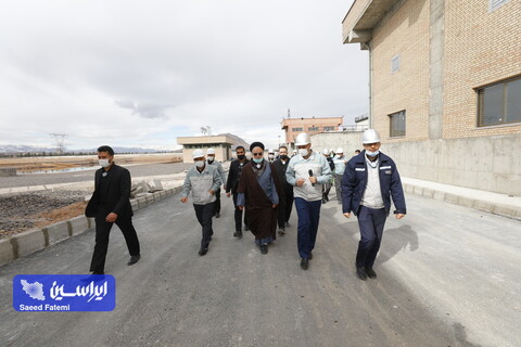 بازدید نماینده مردم اصفهان در مجلس خبرگان رهبری از شرکت فولاد مبارکه