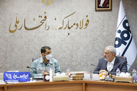 بازدید مدیرعامل مپنا از فولاد مبارکه