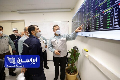 بازدید مدیرعامل  فولاد مباركه از بخش‌های مختلف واحدخدمات فنی و پشتیبانی این شركت