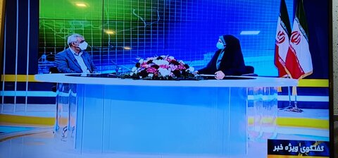 مهدی کفایت معاون منابع انسانی فولاد مبارکه سیمای اصفهان