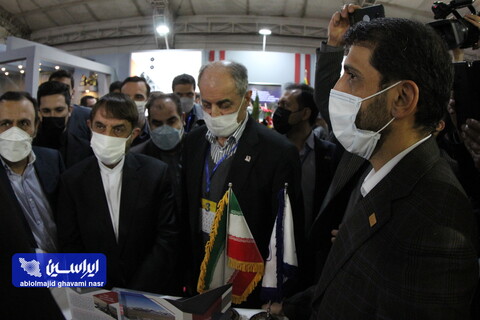 بازدید مدیرعامل فولاد مبارکه از نمایشگاه فولاد
