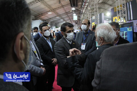 بازدید مدیرعامل فولاد مبارکه از نمایشگاه فولاد