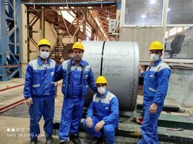 کسب رکورد ماهانه خط اسید شویی شرکت فولاد امیرکبیر کاشان